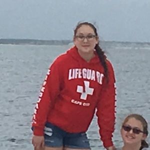 Life guard hooded sweatshirt
